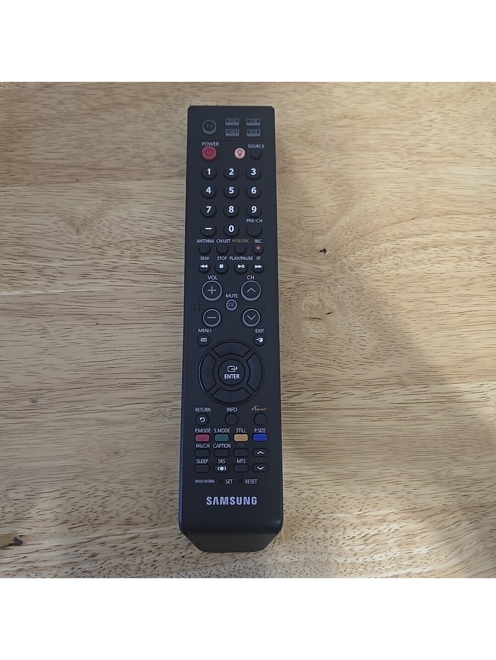 Samsung TV Remote Control BN59-00599A KIE20070425 Anynet Tested working well